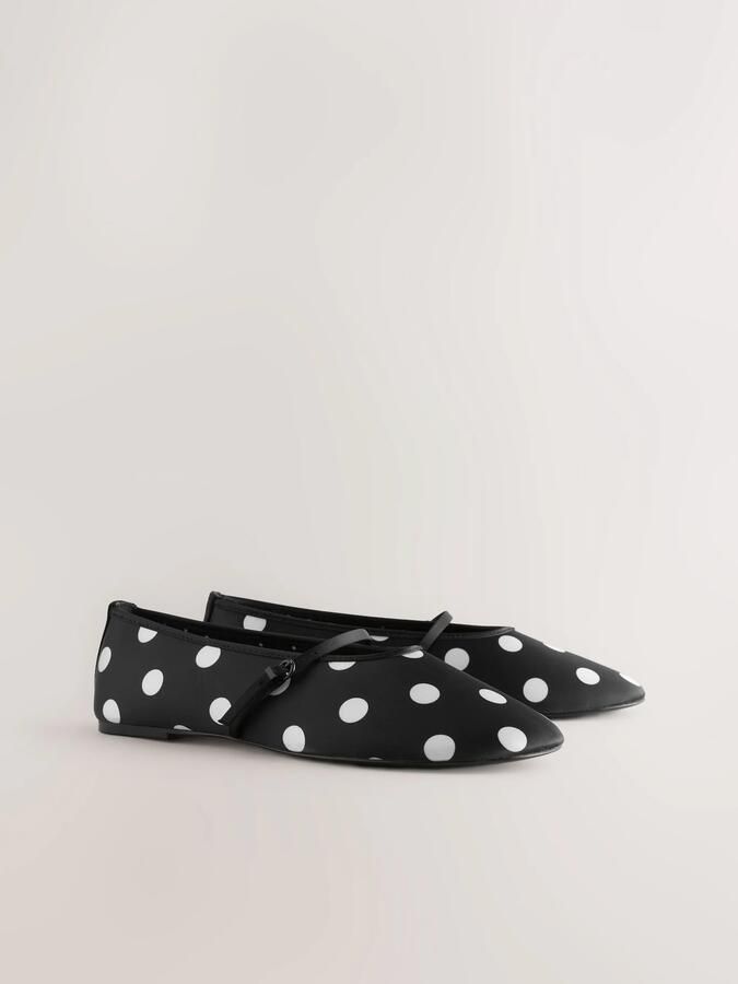 Next Dames Forever Comfort Mary Jane-schoenen met kraaltjes Zwart - Foto 3