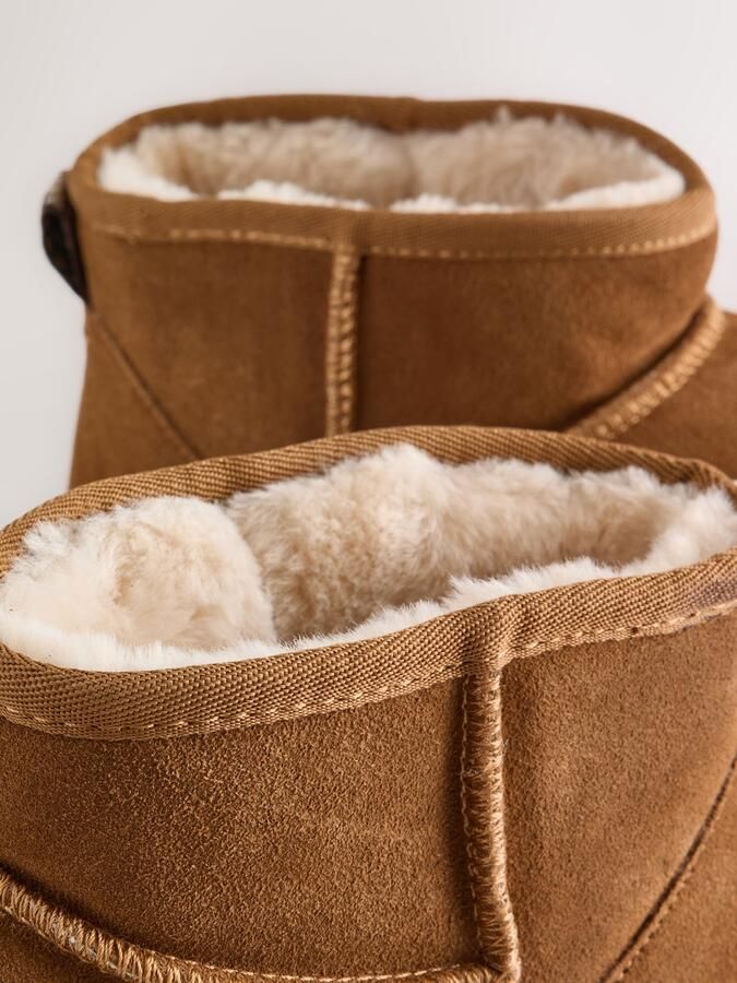 Next Heren Signature suède pantoffellaarzen Bruin - Foto 6