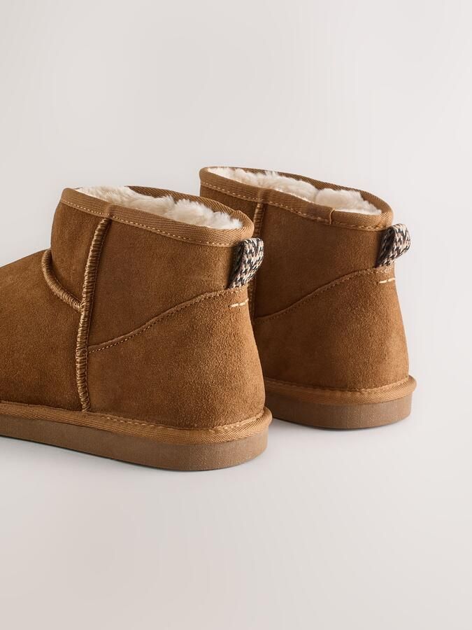 Next Heren Signature suède pantoffellaarzen Bruin - Foto 3