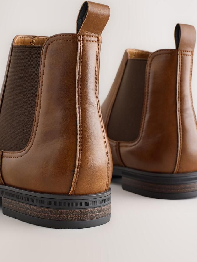 Next Chelsea boots bruin cognac - Foto 4