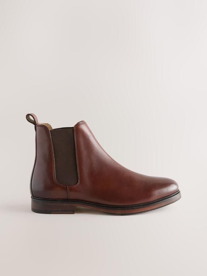 Next Chelsea boots donkerbruin zwart - Foto 5