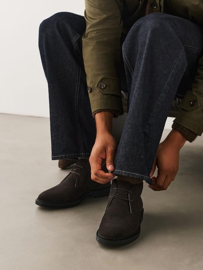 Next Heren Suède chukka schoen Grijs - Foto 3
