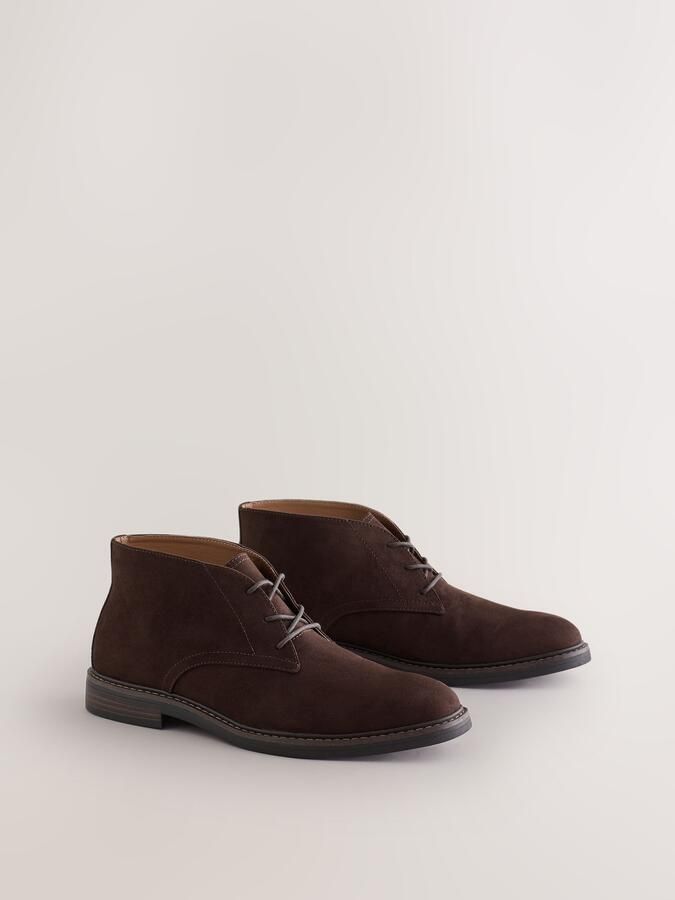 Next Heren Chukka-laarzen van suède-imitatie Bruin - Foto 3