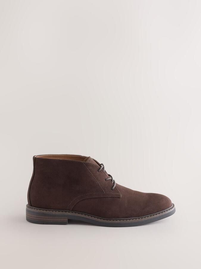 Next Heren Chukka-laarzen van suède-imitatie Bruin - Foto 2