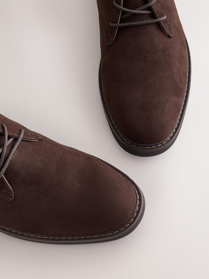 Next Heren Chukka-laarzen van suède-imitatie Bruin - Foto 6