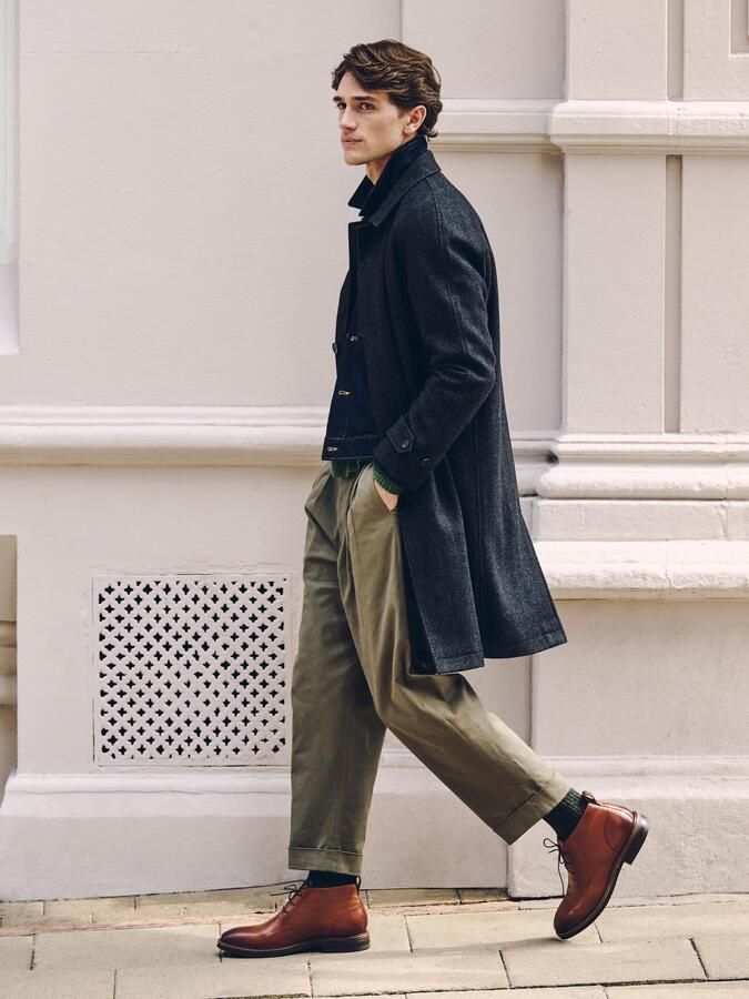 Next Heren Leren chukka schoen Bruin - Foto 4
