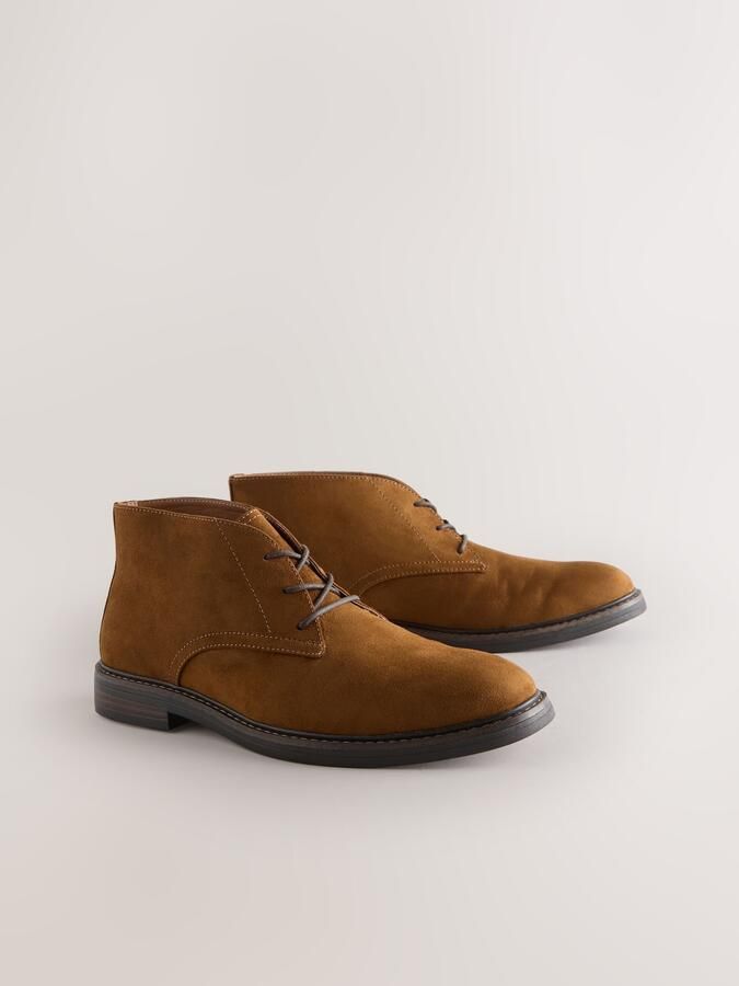 Next Heren Chukka-laarzen van suède-imitatie Bruin - Foto 3