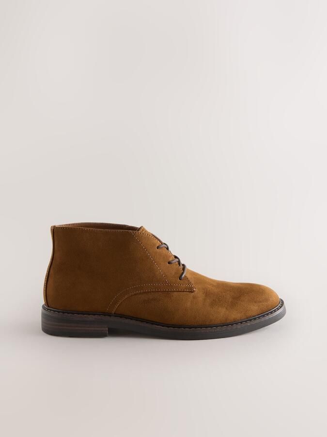 Next Heren Chukka-laarzen van suède-imitatie Bruin - Foto 2