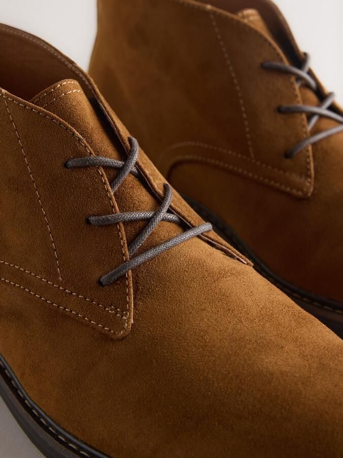 Next Heren Chukka-laarzen van suède-imitatie Bruin - Foto 4