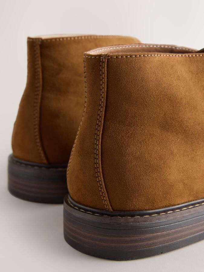 Next Heren Chukka-laarzen van suède-imitatie Bruin - Foto 5