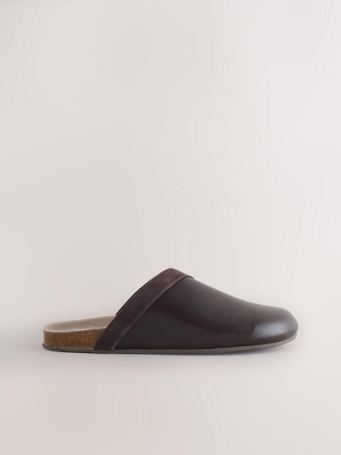 Next Clogs 'Forever Comfort' donkerbruin - Foto 4