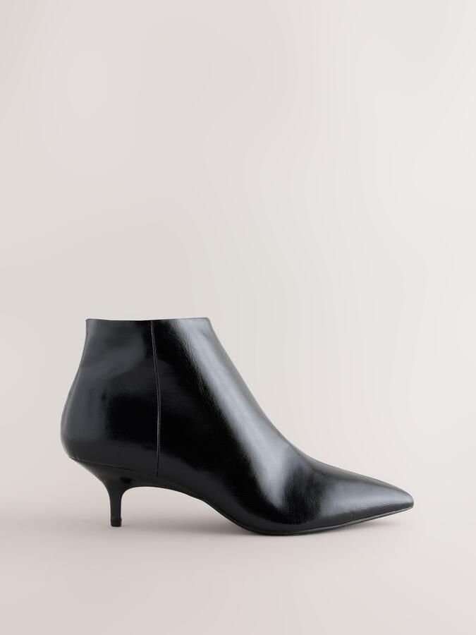 Next Dames Forever Comfort laarsjes met kleine hak Zwart - Foto 2