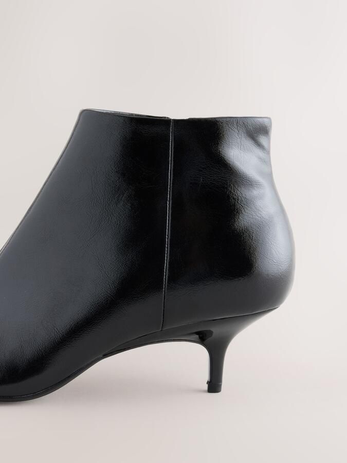 Next Dames Forever Comfort laarsjes met kleine hak Zwart - Foto 6