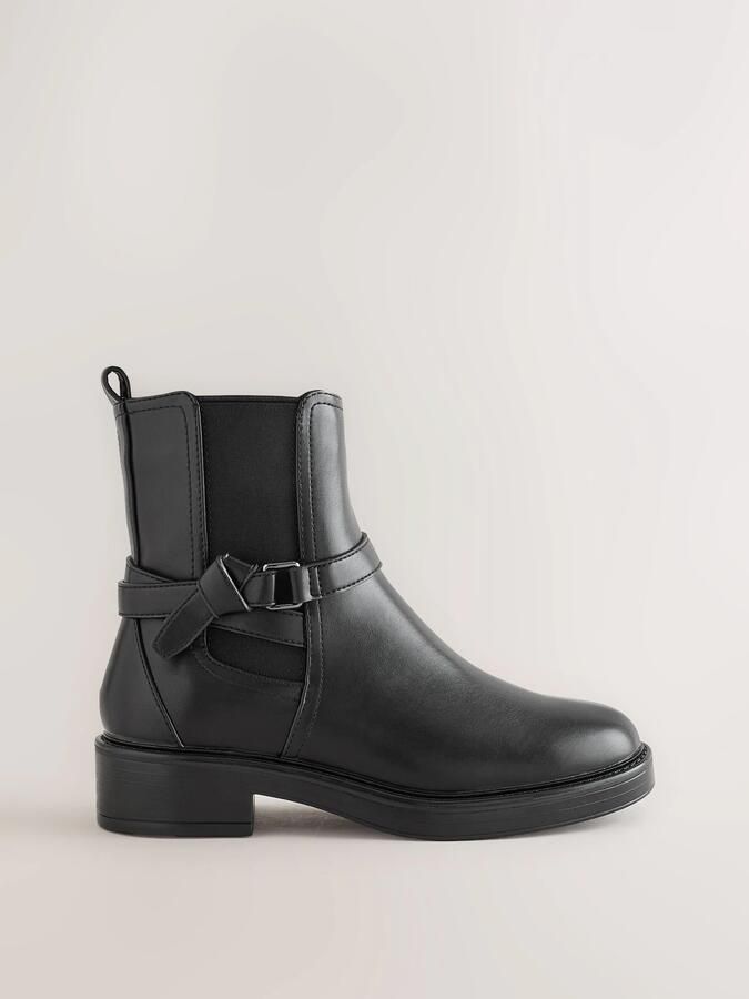 Next Enkellaarsjes 'Forever Comfort' zwart - Foto 2