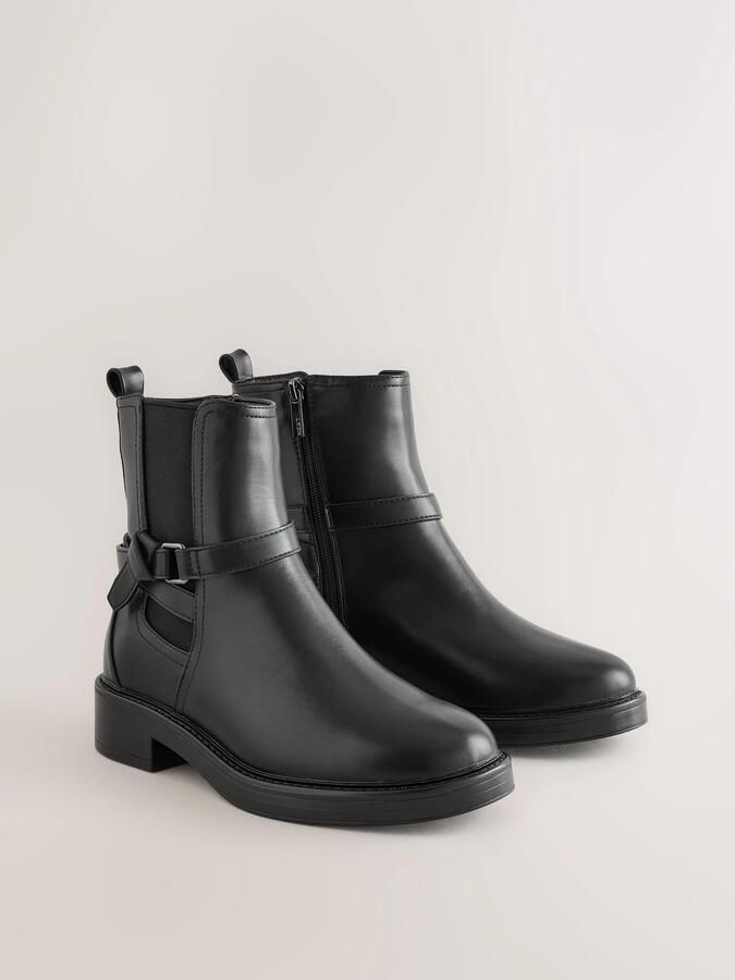 Next Enkellaarsjes 'Forever Comfort' zwart - Foto 3