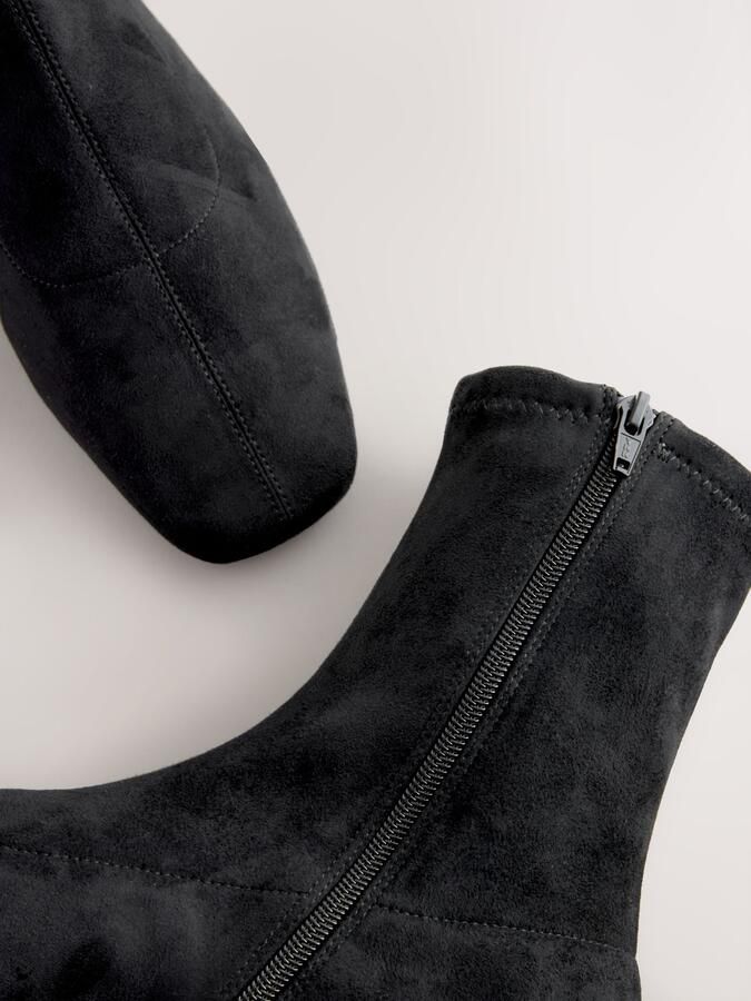 Next Dames Forever Comfort Platte soklaarsjes Zwart - Foto 4