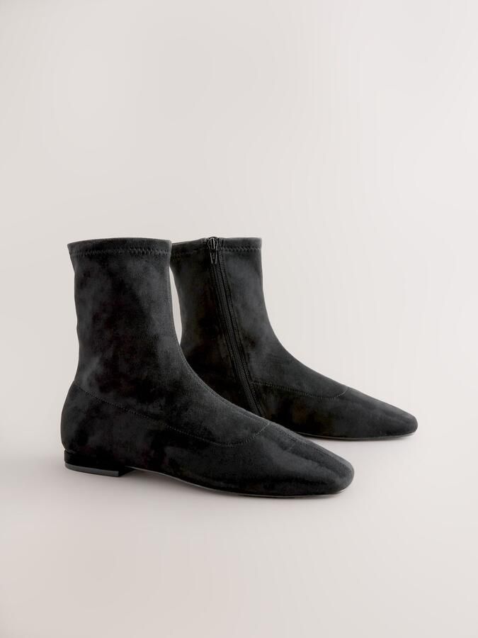 Next Dames Forever Comfort Platte soklaarsjes Zwart - Foto 5