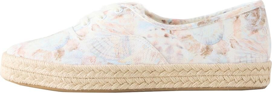 Next Espadrilles 'Forever Comfort' lichtblauw bruin rosa wit