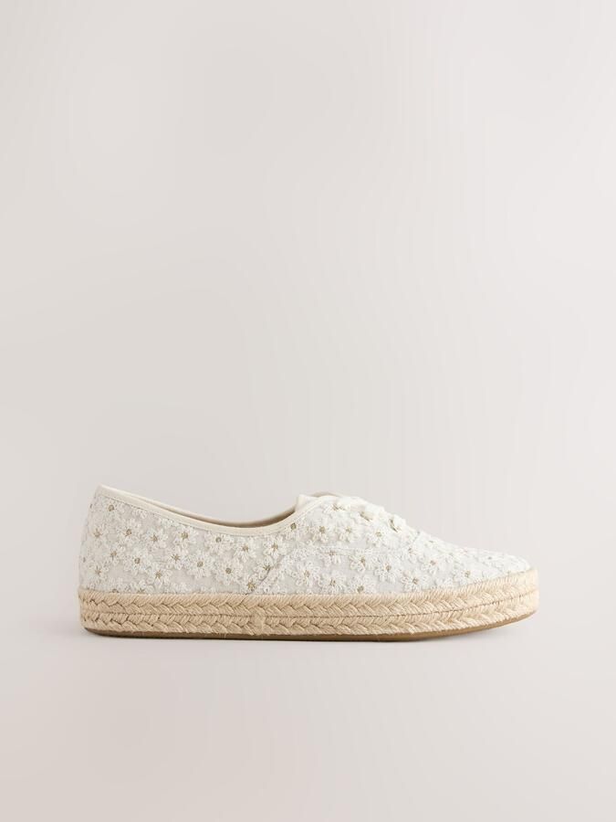 Next Espadrilles 'Forever Comfort' taupe goud - Foto 2