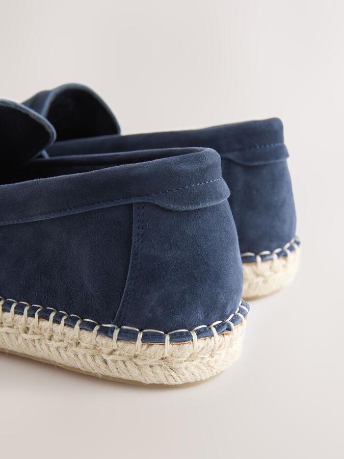 Next Heren Suède espadrilles Blauw - Foto 3
