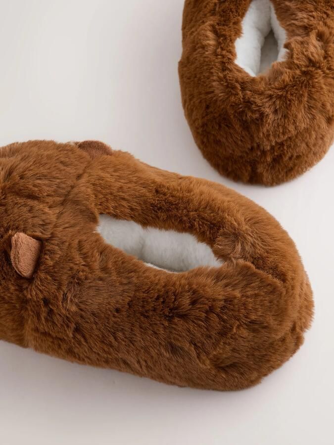 Next Huisschoen bruin zwart - Foto 2