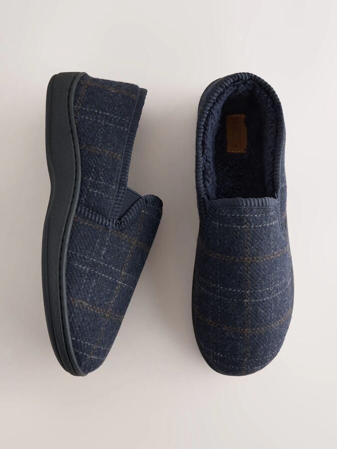 Next Huisschoen navy bruin wit - Foto 6