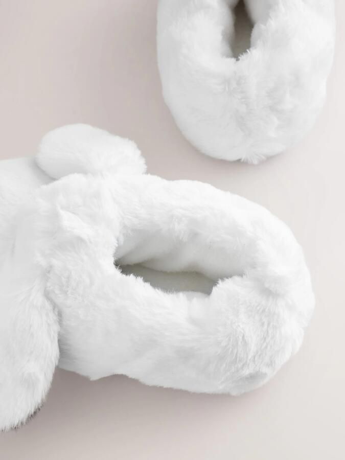 Next Heren Pantoffels met 3D Snoopy-motief Wit - Foto 2