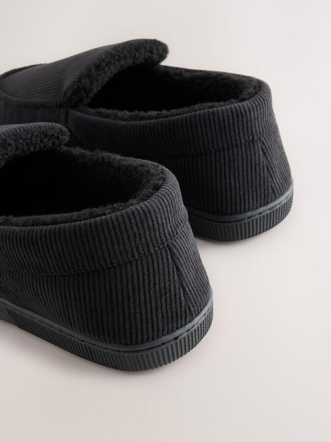 Next Heren Schortpantoffels Zwart - Foto 2