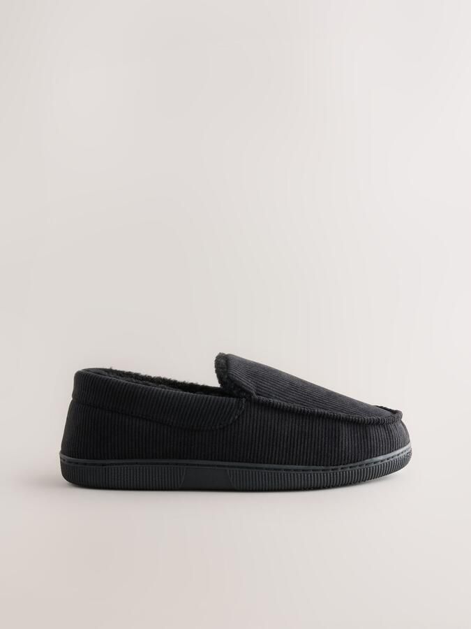 Next Heren Schortpantoffels Zwart - Foto 3