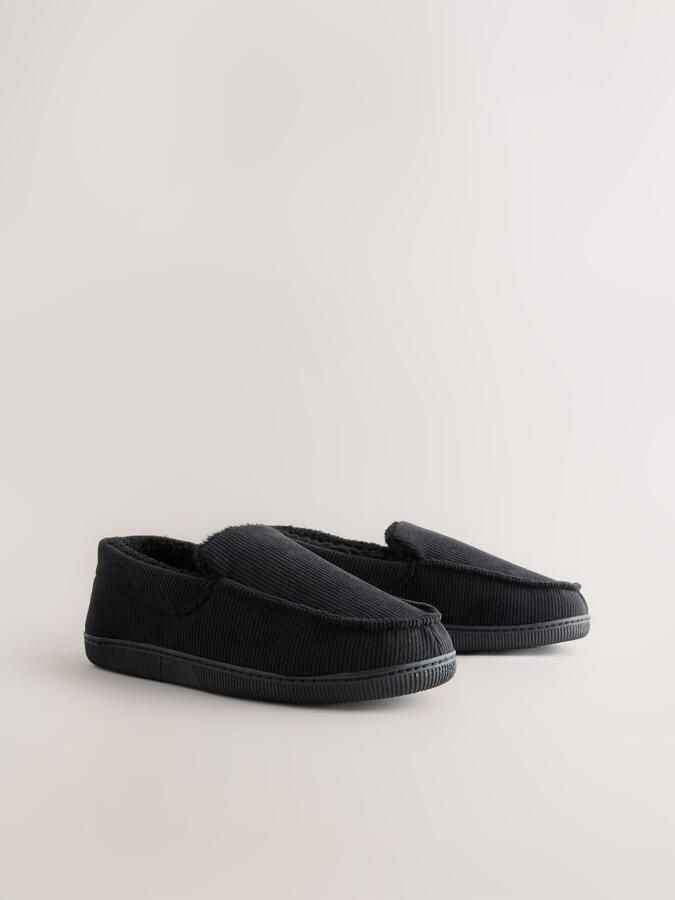 Next Heren Schortpantoffels Zwart - Foto 4