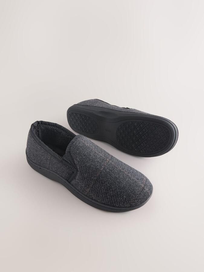 Next Heren Pantoffels met dichte hiel Zwart - Foto 6