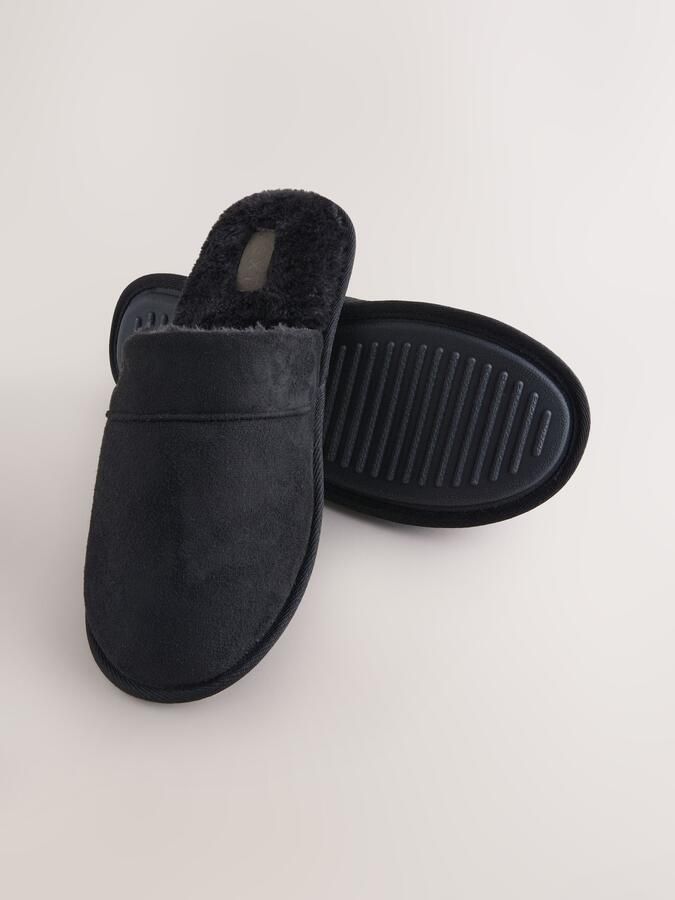 Next Heren Pantoffelmuiltjes Zwart - Foto 6