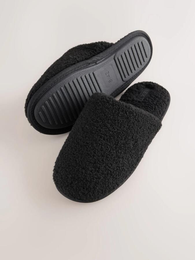 Next Heren Muilpantoffels met borgvoering Zwart - Foto 5