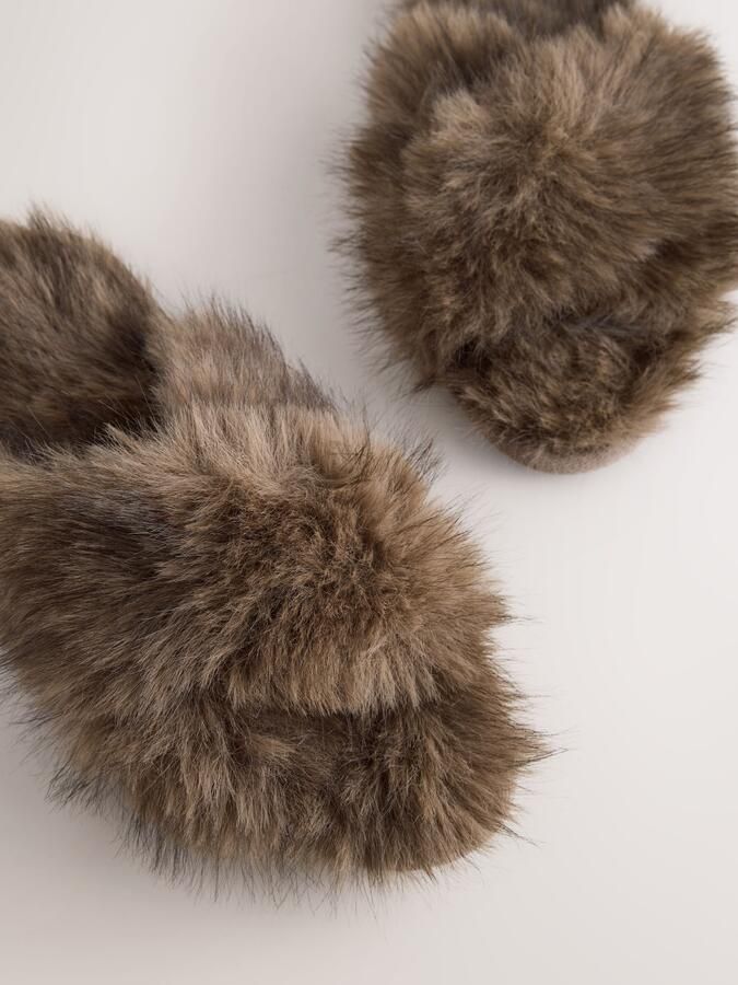 Next Huisschoenen beige bruin - Foto 3