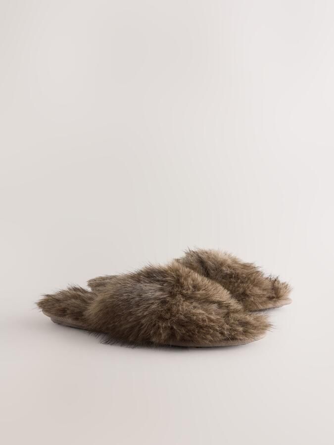 Next Huisschoenen beige bruin - Foto 5