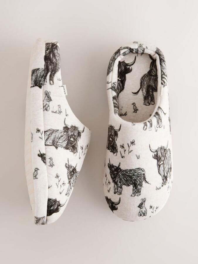 Next Huisschoenen beige zwart wit - Foto 6
