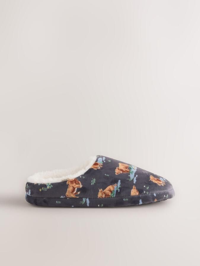 Next Huisschoenen blauw bruin antraciet donkergroen - Foto 4