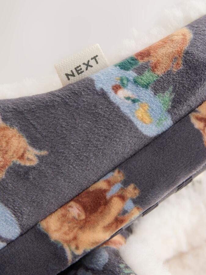 Next Huisschoenen blauw bruin antraciet donkergroen - Foto 5