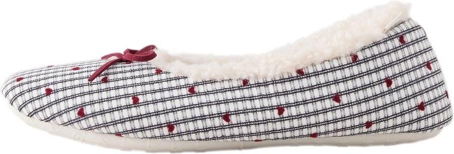 Next Huisschoenen blauw grijs rood