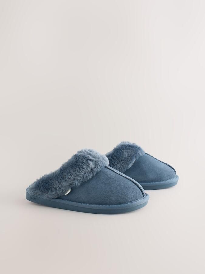 Next Huisschoenen blauw - Foto 3