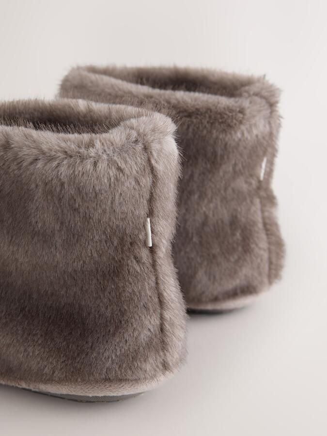 Next Huisschoenen brokaat donkergrijs - Foto 2
