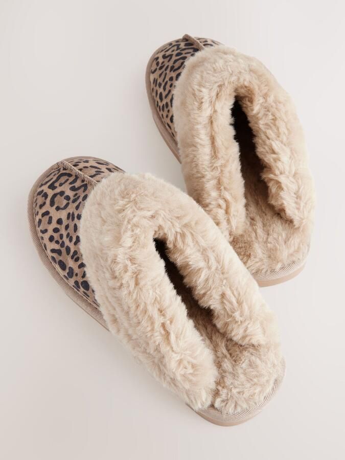 Next Huisschoenen brokaat zwart - Foto 5