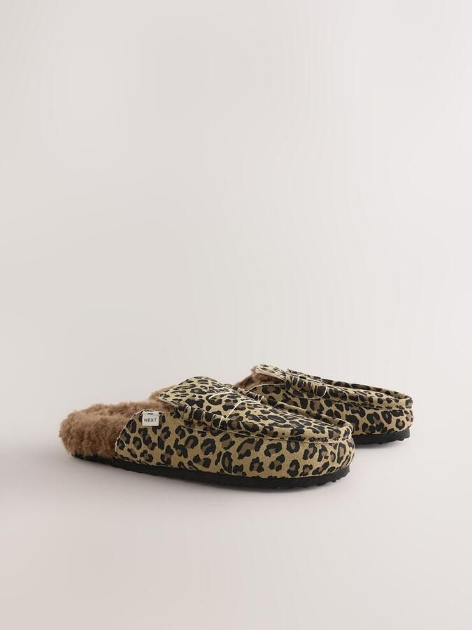 Next Huisschoenen bruin lichtbruin zwart - Foto 5
