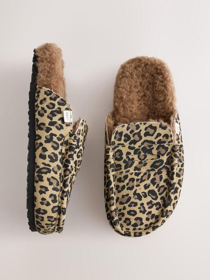 Next Huisschoenen bruin lichtbruin zwart - Foto 6