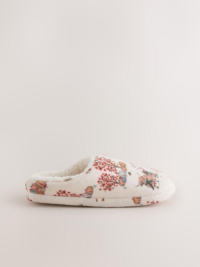 Next Huisschoenen crème gemengde kleuren - Foto 4