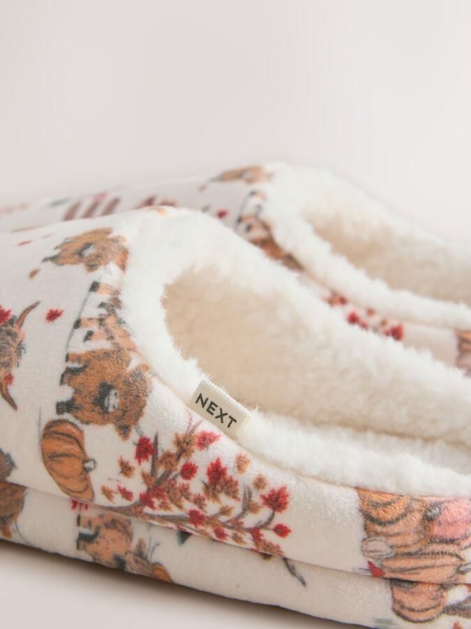Next Huisschoenen crème gemengde kleuren - Foto 6