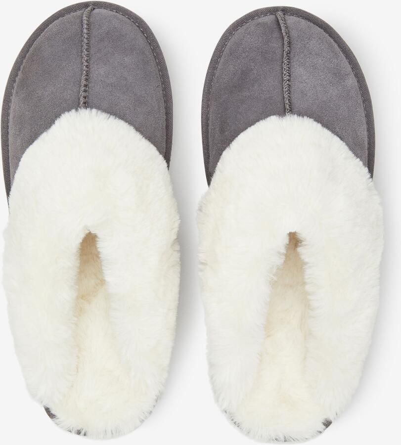Next Huisschoenen donkergrijs wit - Foto 2