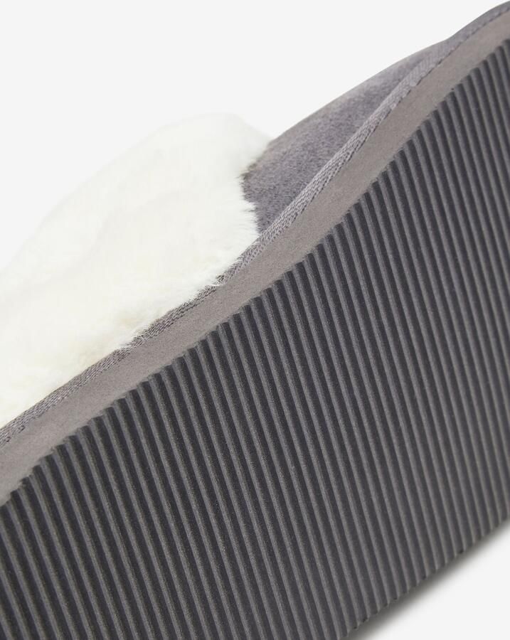 Next Huisschoenen donkergrijs wit - Foto 3