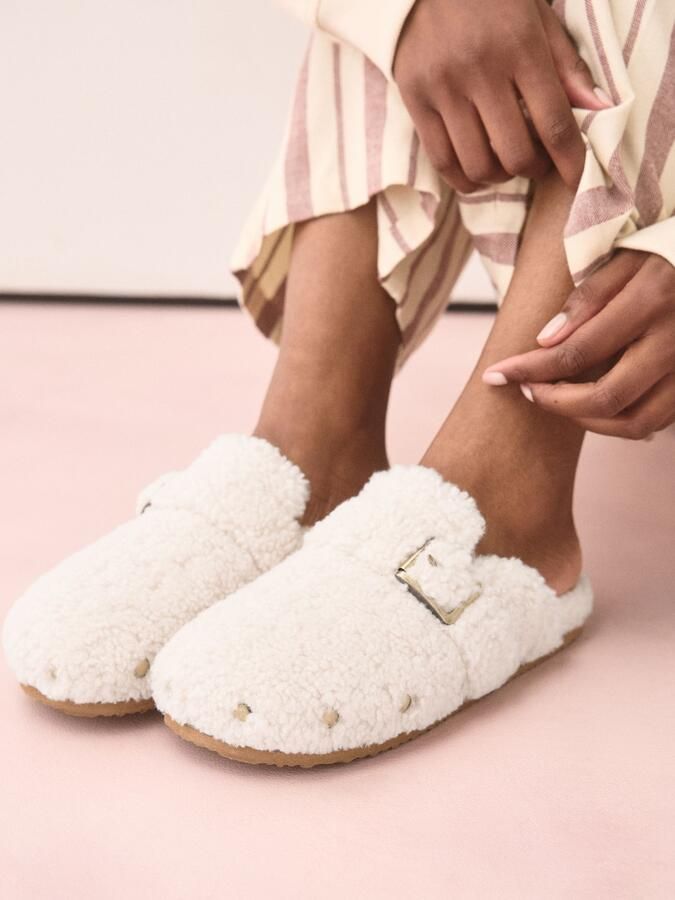 Next Huisschoenen ecru - Foto 2