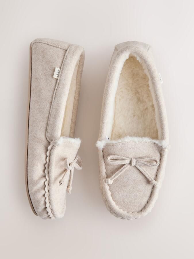 Next Huisschoenen ecru - Foto 2